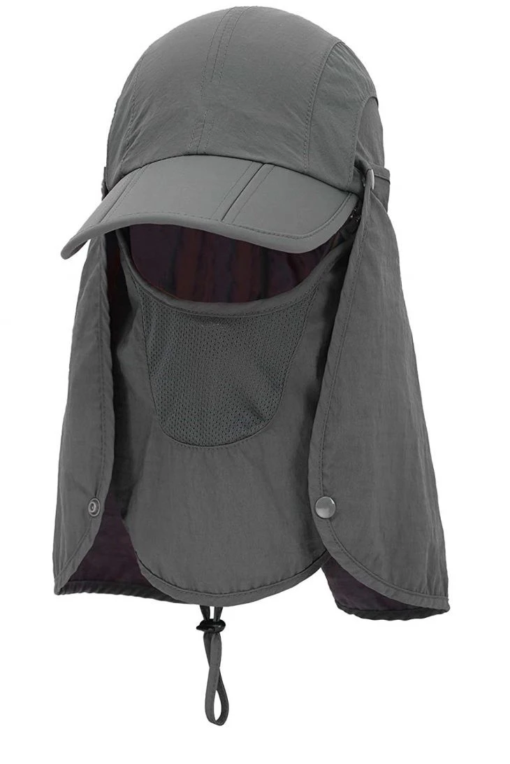 Anti-UV Outdoor Sun Protection Windproof Cap
